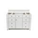 Option Bright White Cabinet Base Only - No Top