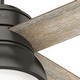 preview thumbnail 15 of 19, Hunter 36" Loki Ceiling Fan with LED Light - Bedrooms, Home Office, Laundry - Rustic, Farmhouse