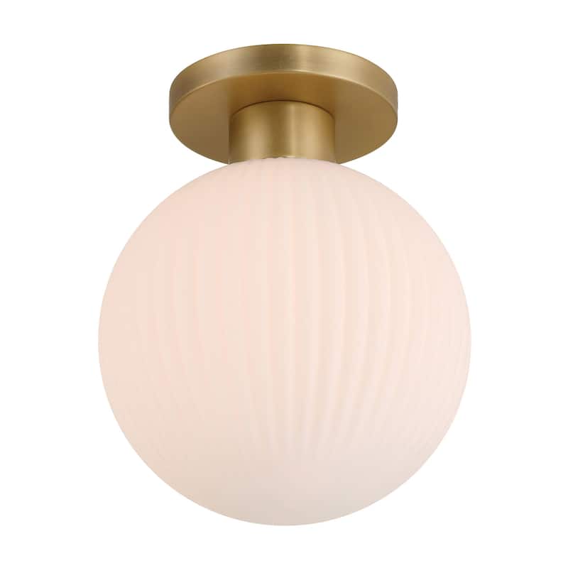 Minka Lavery 2995 Fenton 10" Wide Semi-Flush Globe Ceiling Fixture