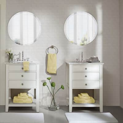 One hundred percent Cotton 8 Piece Antimicrobial Towel Set
