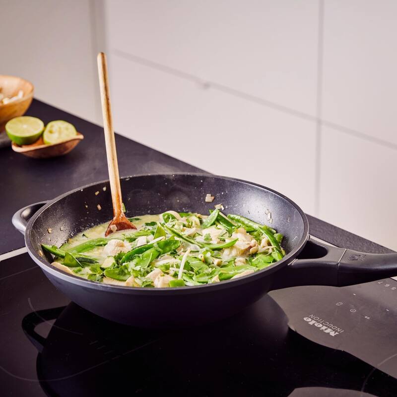 Alva Energy Ceramic Nonstick Wok, Non-Toxic Stir-Fry Pan - 12"