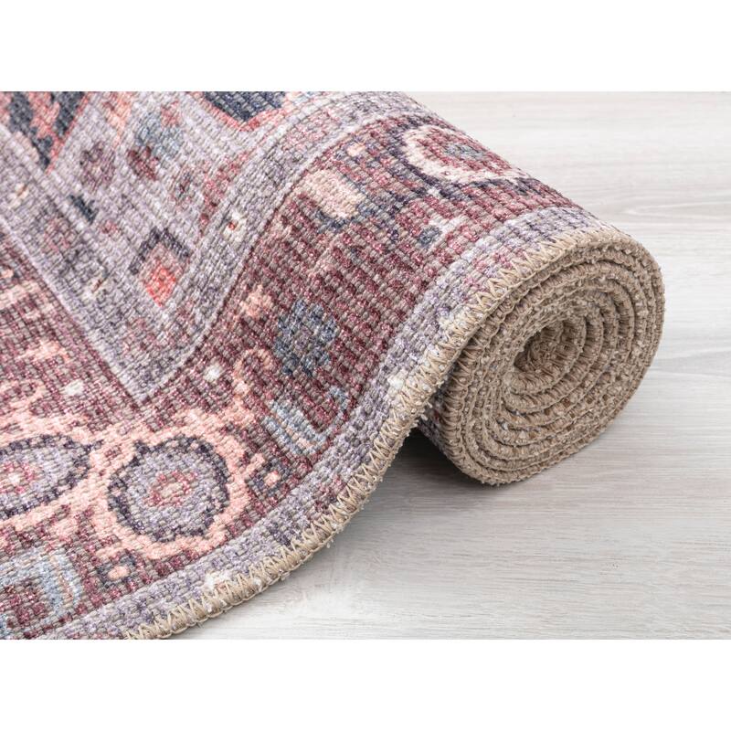 VER02 Vera Collection Multi Power Loomed Indoor Area Rug