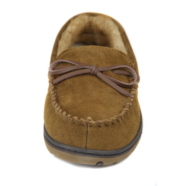 rockport men's slippers lined moccasins