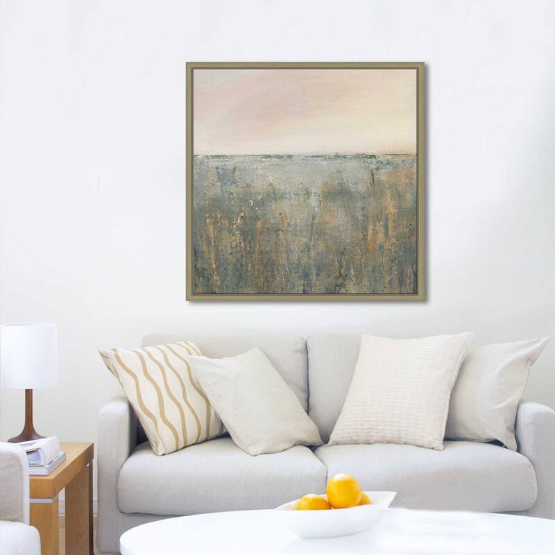 "Sunset Marsh" by Carol Robinson Print on Floating Canvas