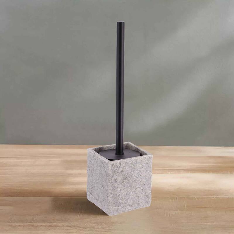 Collection Stone Effect Bath Accessory Set-4 pieces