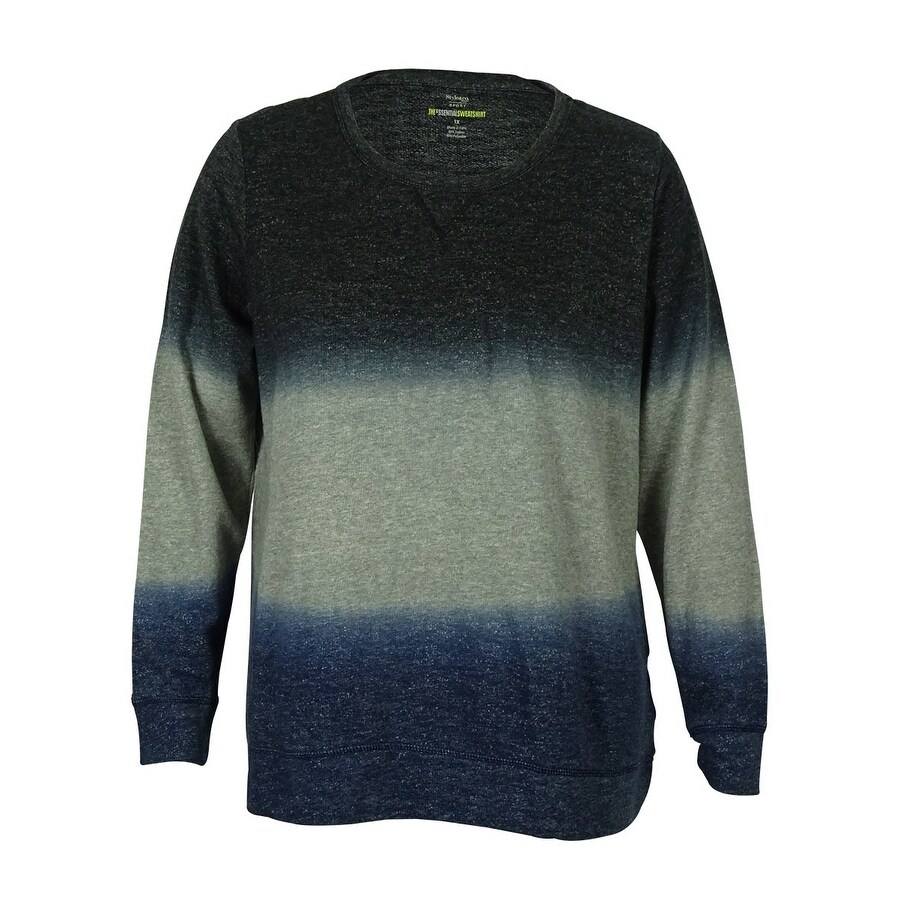 women's ombre sweatshirt