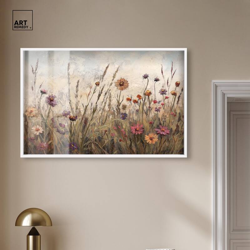 Vintage Blooms II Shadowbox by Art Remedy