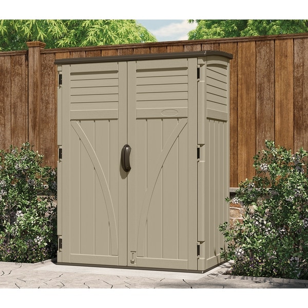 shop suncast large vertical storage shed - on sale