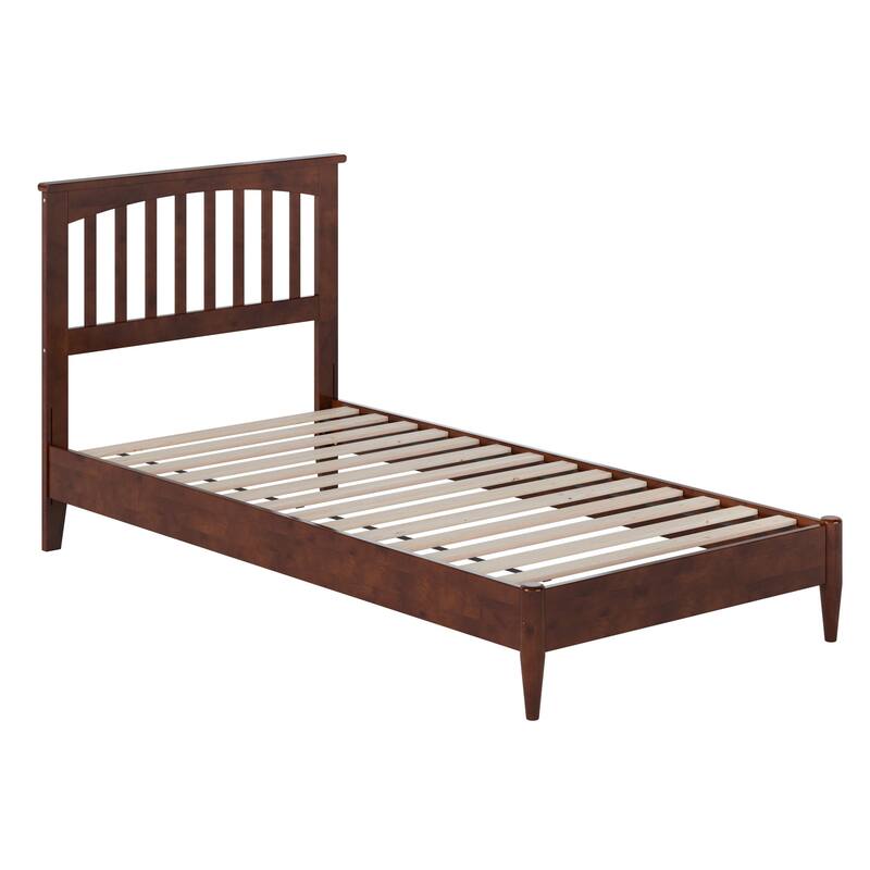 Becket Solid Wood Low Profile Platform Bed