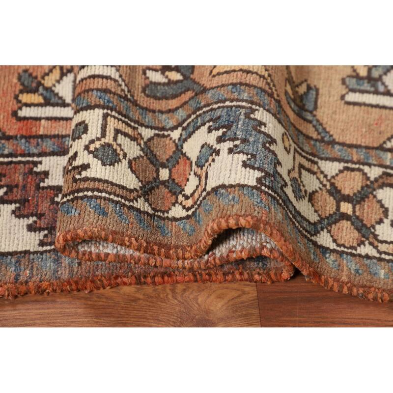 Bakhtiari Persian Accent Rug Hand-Knotted Wool Carpet - 4'4" x 6'2"