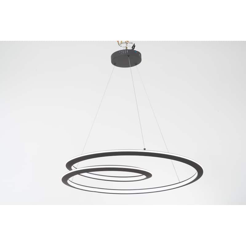 Kovacs P1971-L Infinite 30" Wide Abstract LED Chandelier