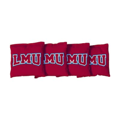 Loyola Marymount LMU Lions Red Cornhole Bags