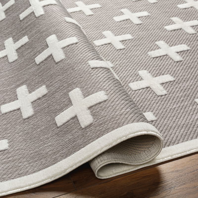 Livabliss San Diego Outdoor Safe Casual Geometric Area Rug
