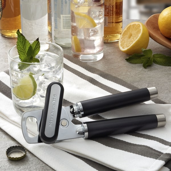 KitchenAid Gourmet Multi Function Can Opener, Black - 1 piece