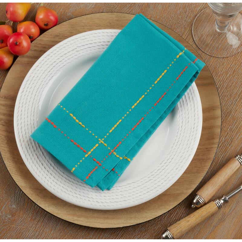 Table Napkins With Dobby Border Design (Set of 4)