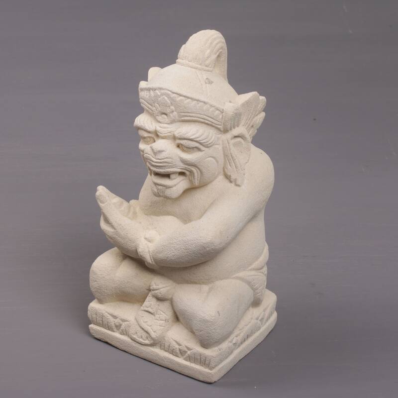 Novica Handmade Merdah Sandstone Sculpture