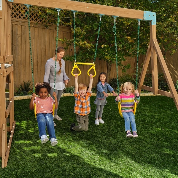 Modern Outdoor Swing Set Playset Bed Bath Beyond 40012487
