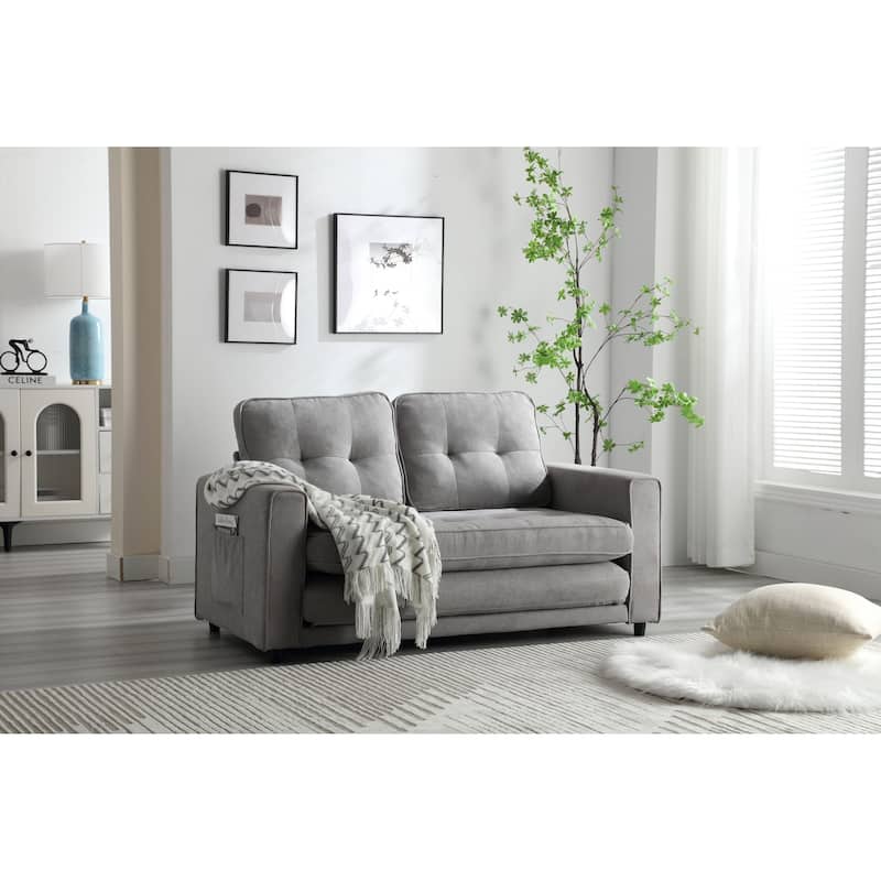 3 Fold Sofa,Convertible Futon Couch sleeper sofabed,loveseat