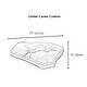 preview thumbnail 5 of 7, Greendale Home Fashions Moss Hyatt 4-pc. Nook Cushion Set