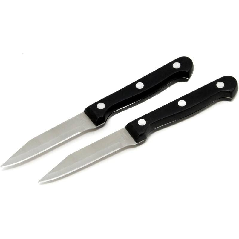 Chef Craft 2pc Stainless Steel Blade Paring Knife Set - Perfect for Slicing, Peeling and Shaping - 1 Set