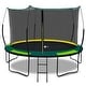 preview thumbnail 8 of 7, Recreational Trampolines with Enclosure with Patented Fiberglass Net Poles