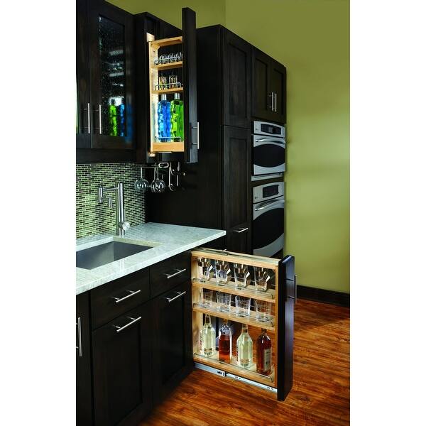 Shop Rev A Shelf 432 Wf 3c 432 Series 3 Wide Upper Wall Cabinet