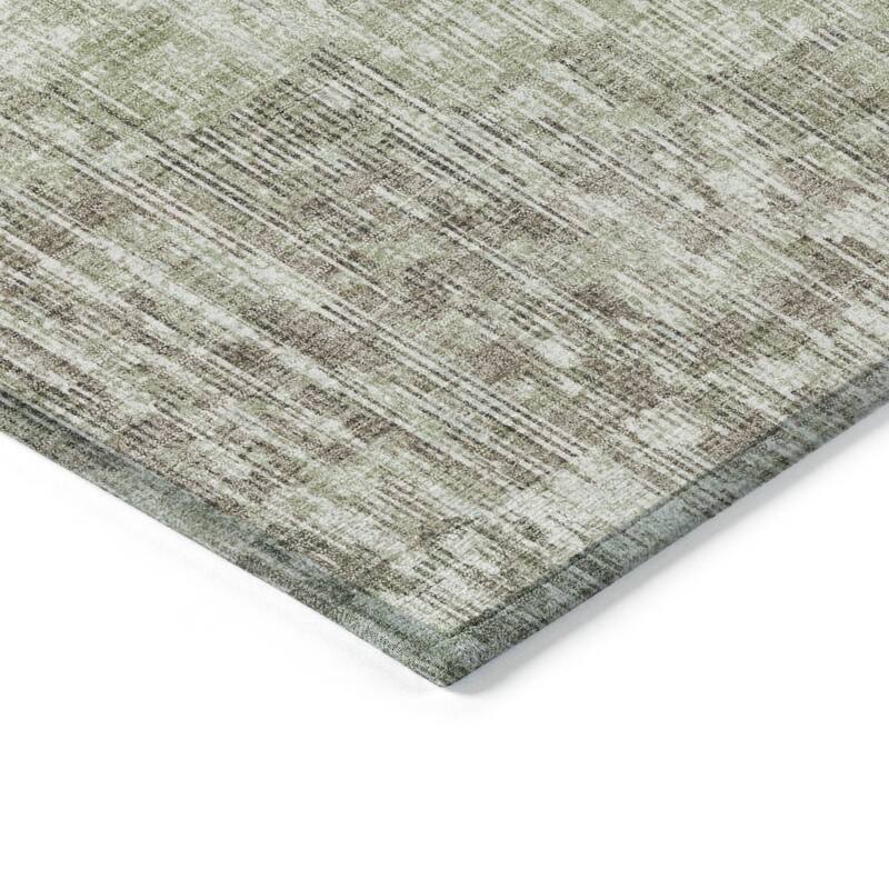 HomeRoots Geometric Transitional Rectangle Outdoor Rug