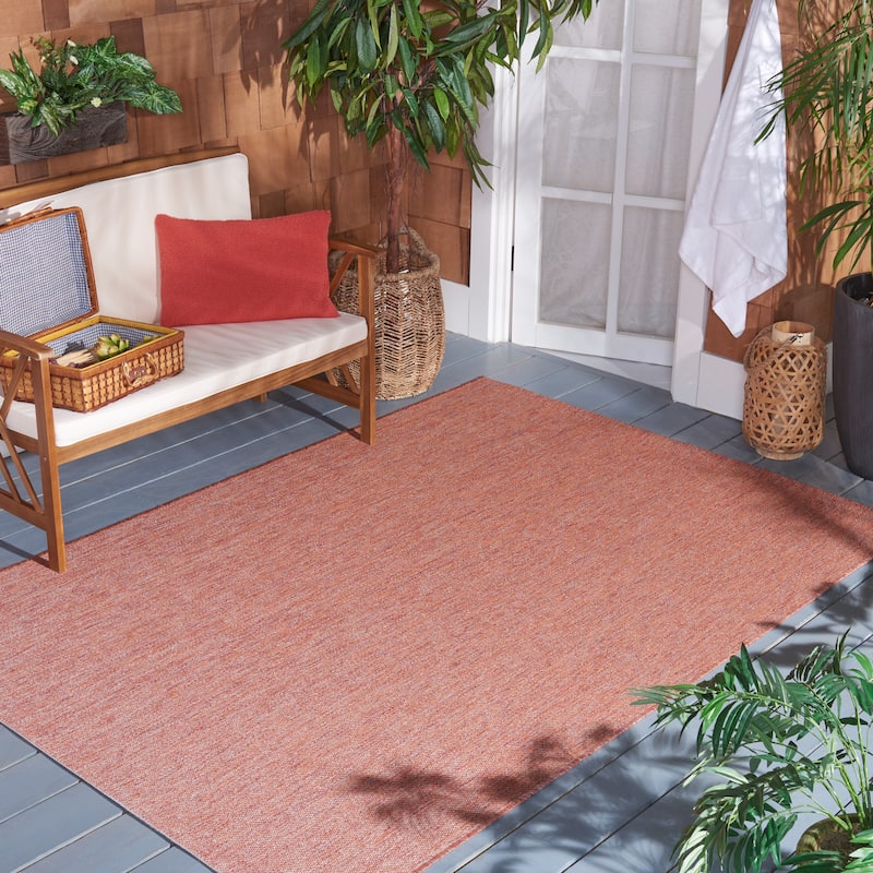 SAFAVIEH Beach House Guylene Indoor/ Outdoor Waterproof Patio Backyard Rug