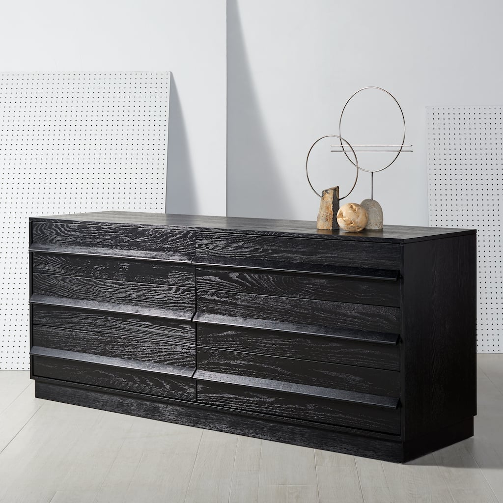 SAFAVIEH Couture Milada 6 Drawer Wood Dresser