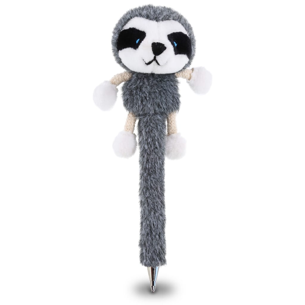 DolliBu Sloth Plush Pen - Soft Stuffed Animal Ballpoint Novelty Pen