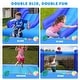 preview thumbnail 5 of 7, Inflatable Bounce House with Blower for 3-10 yr Kids, Bouncy Castle w/Double Slide - 12 x 8.2 x 5.5 ft