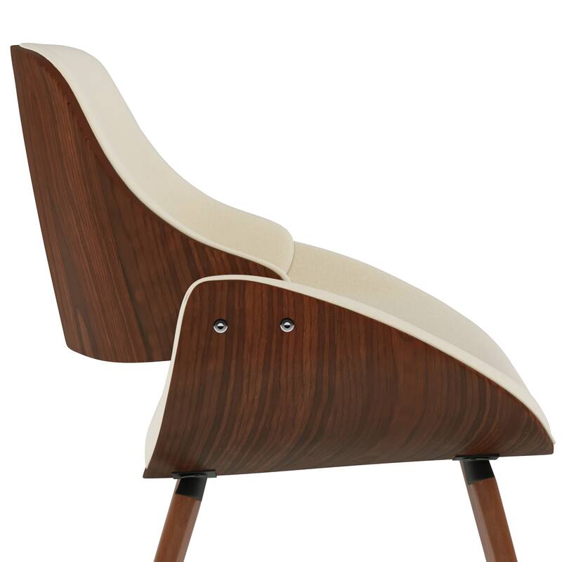 WYNDENHALL Malone Mid Century Modern Bentwood Dining Chair