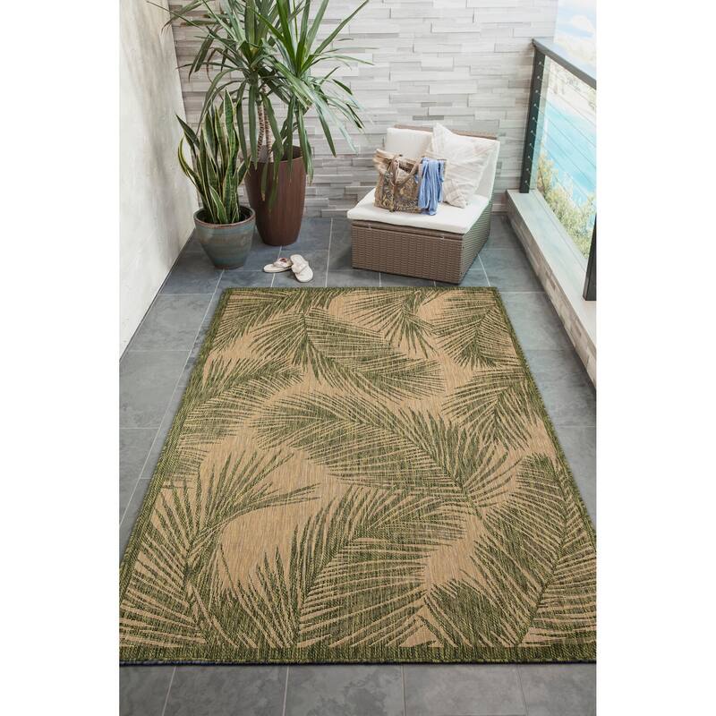 Liora Manne Carmel Fronds Indoor/Outdoor Rug