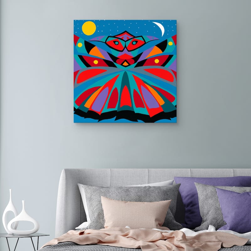 Totem by Synthia SAINT JAMES Canvas Art Print