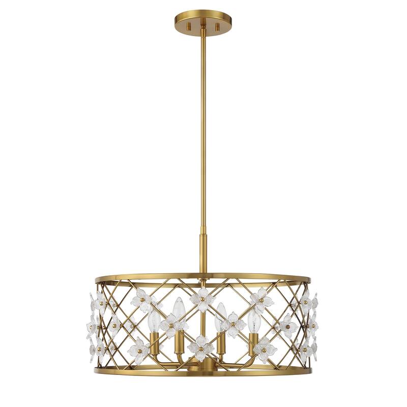 Savoy House 6-8410-4 Bailey 4 Light 20" Wide LED Taper Candle Style