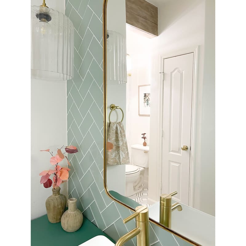 Highland Rounded Corner Vanity Mirror