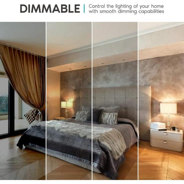 Soft White 600 Lumens Dimmable Ceiling Fan Light Bulbs E26 Medium Base 7W 16 Pack Indoor and Outdoor UL Listed 3000K Enclosed Fixture Rated Luxrite A15 LED Bulb 40W Equivalent