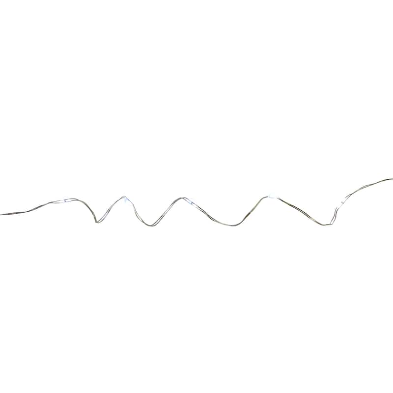 100 LED Micro Fairy Lights - 16.25 ft Copper Wire - 16.25'