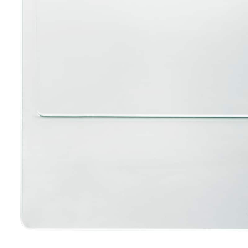 SAFAVIEH Irmtraud Modern Glass Accent Table - 24Wx24Dx20H