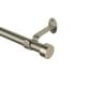 preview thumbnail 14 of 22, Elrene Serena Adjustable Window Curtain Rod and Cap Shaped Finial 28" to 48" - Antique Pewter