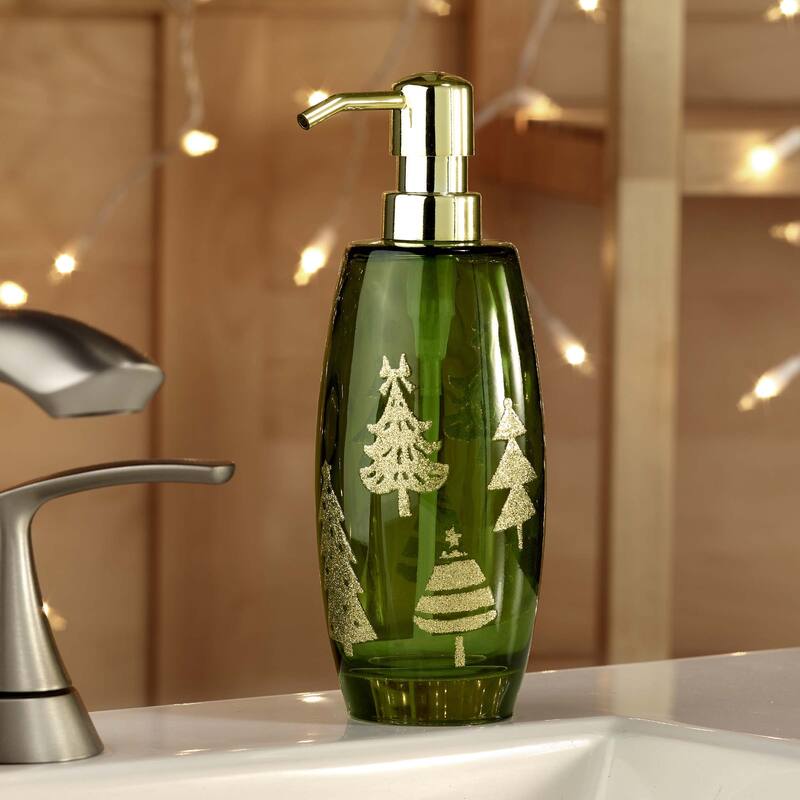 Avanti Holiday Tree Lotion Dispenser - Green