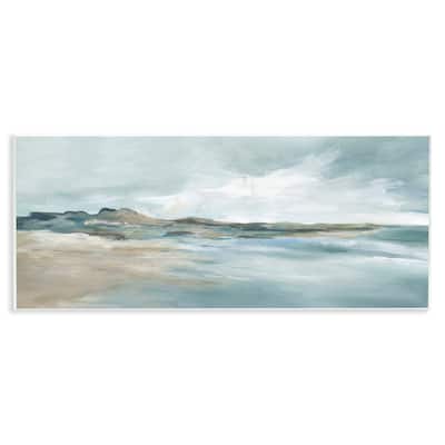 Stupell Blue Gradient Beach Scene Wall Plaque Art Design By Carol Robinson