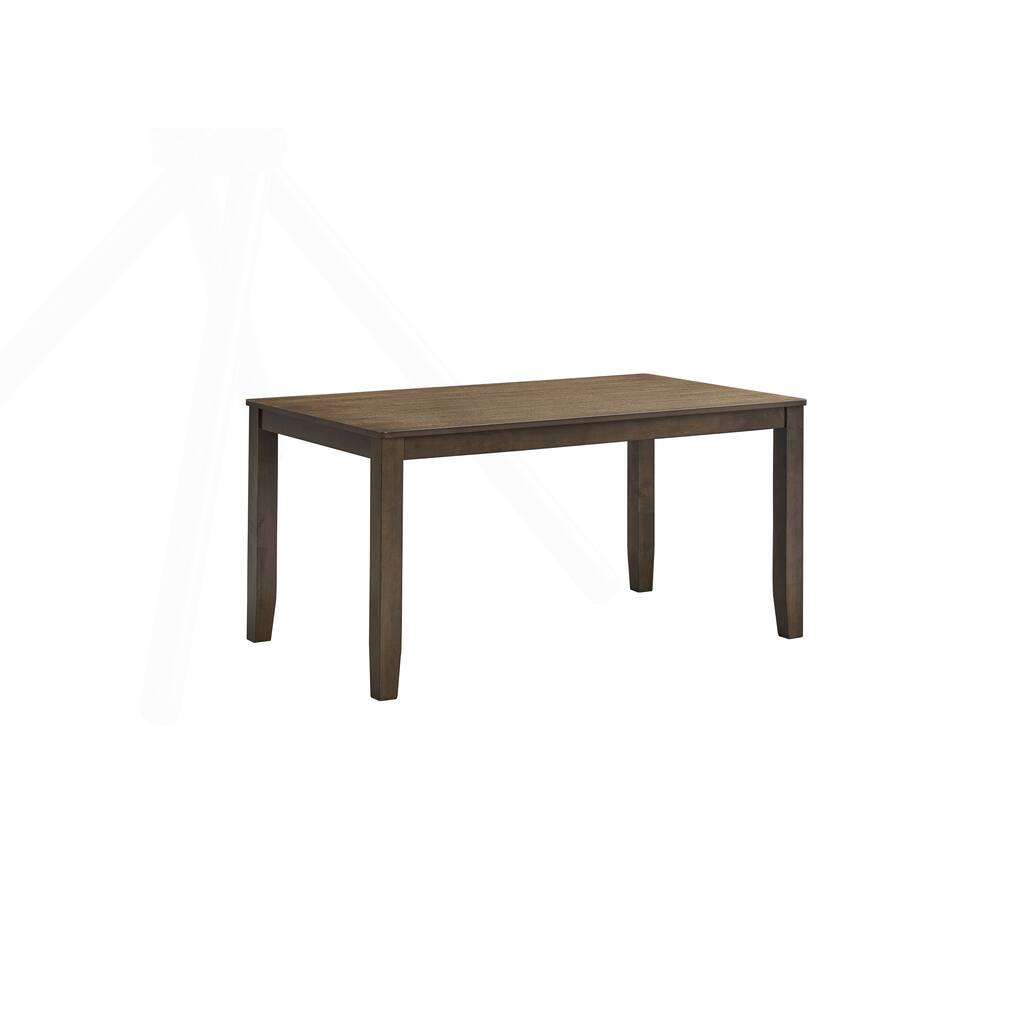 Exquisite Damica Walnut Dining Table for Stylish Dining Experience