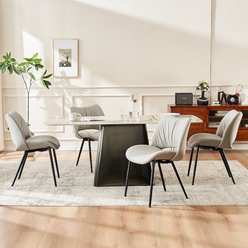Modern Dining Kitchen Chairs Set of 2 Loads up to 300lbs