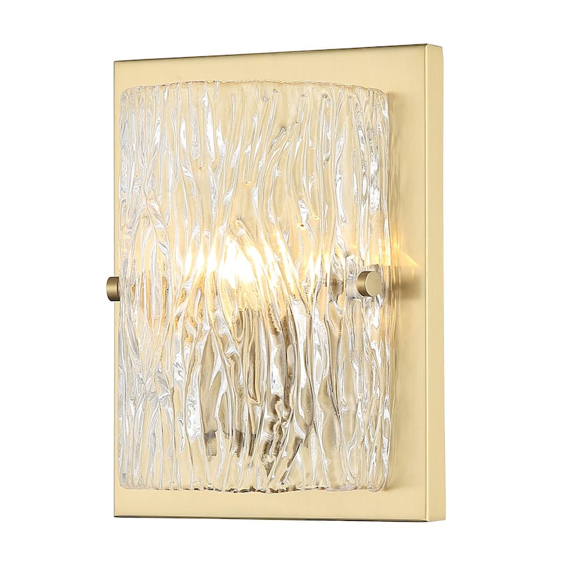 Varaluz Morgan Wall Sconce - 1-Light - Satin Brass