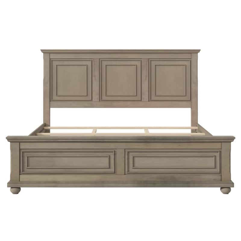 Traditional Town and Country Style Pinewood Vintage Bed