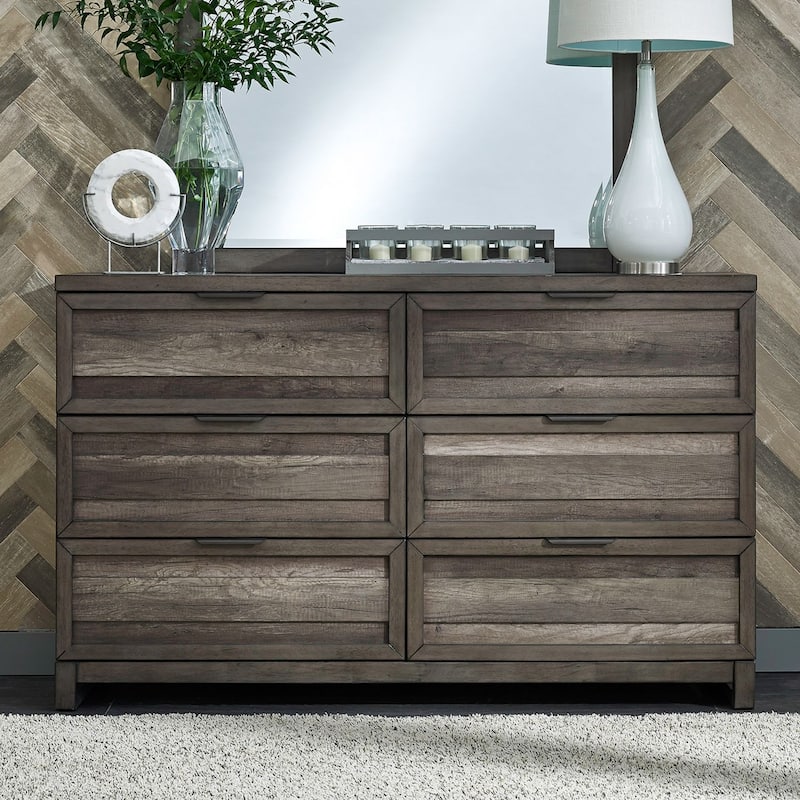 Tanners Creek Greystone 6 Drawer Dresser - 6-drawer