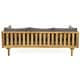preview thumbnail 8 of 30, Claremont Farmhouse Outdoor 3 Seater Daybed with Water-Resistant Cushion by Christopher Knight Home