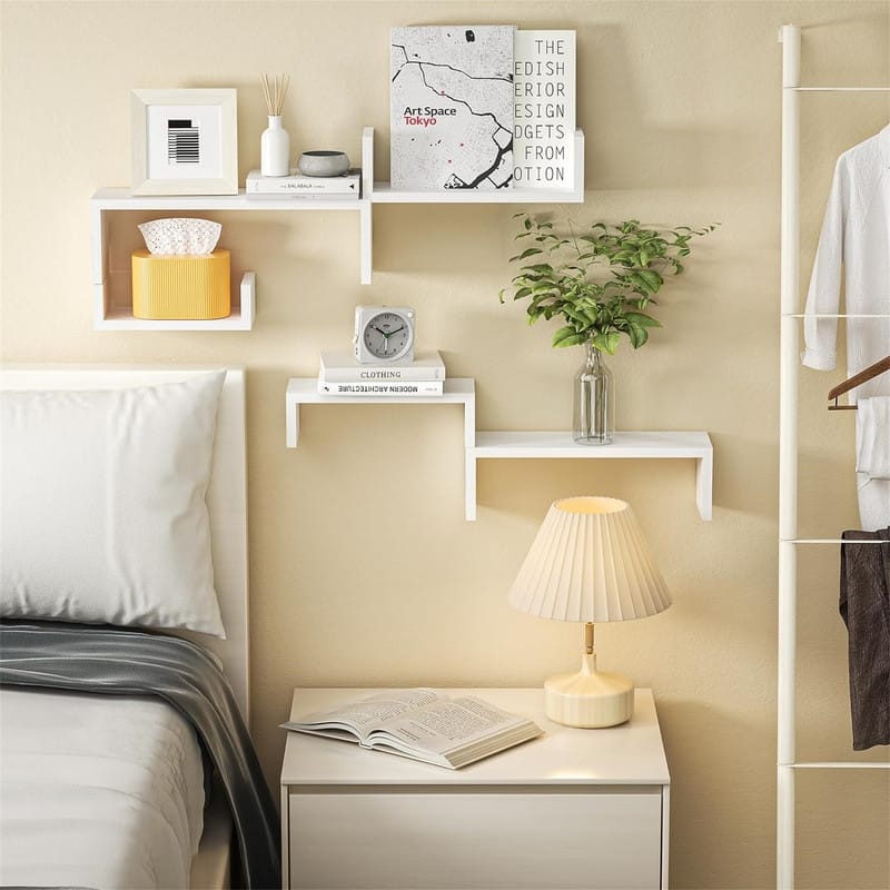 Wall Shelves for Bathroom - 4.72"D x 16.73"W x 5.12"H