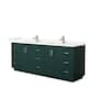 Option Green, Nickel Trim, Giotto Quartz Top